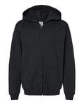 Gildan 18600B Heavy Blend Youth Full-Zip Hooded Sweatshirt