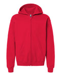 Gildan 18600B Heavy Blend Youth Full-Zip Hooded Sweatshirt