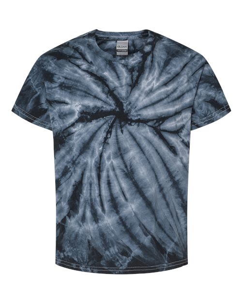 Dyenomite 20BCY Youth Cyclone Pinwheel Tie-Dyed T-Shirt