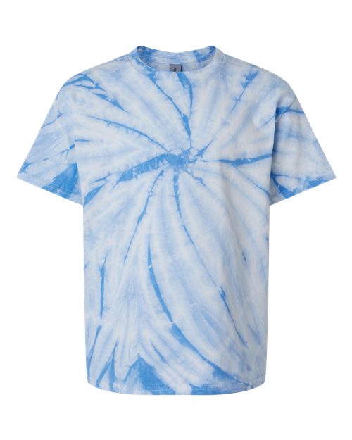 Dyenomite 20BCY Youth Cyclone Pinwheel Tie-Dyed T-Shirt