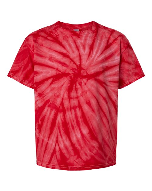 Dyenomite 20BCY Youth Cyclone Pinwheel Tie-Dyed T-Shirt