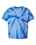 Dyenomite 20BCY Youth Cyclone Pinwheel Tie-Dyed T-Shirt