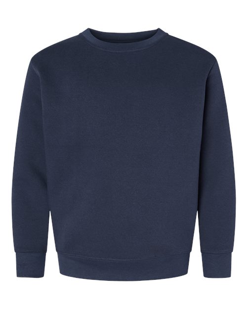 LAT 2225 Youth Elevated Fleece Crewneck Sweatshirt