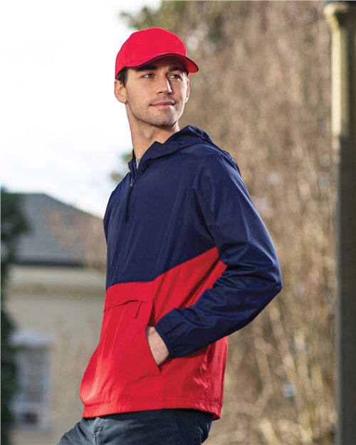 Holloway 229534 Adult Packable Quarter-Zip Jacket