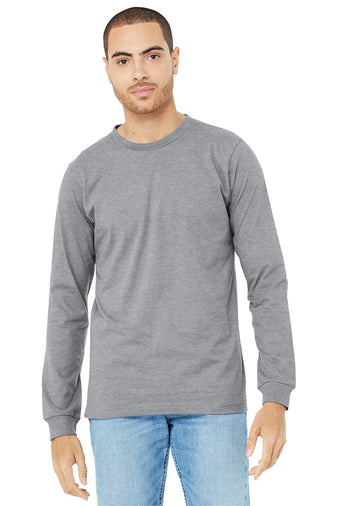 Bella+Canvas 3501CVC Unisex Heather CVC Long Sleeve Tee