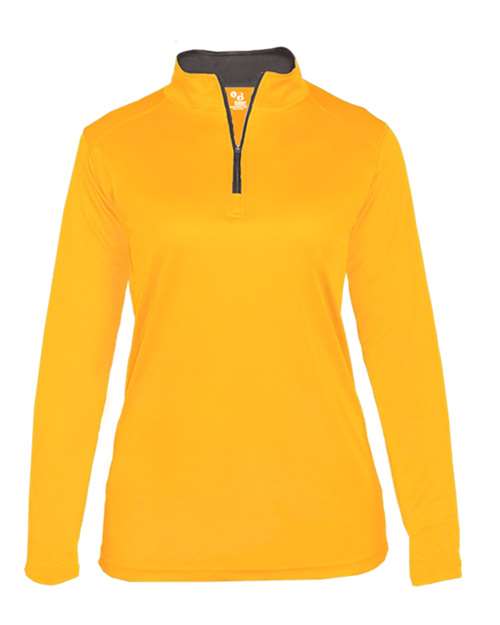 Badger 4130 Women’s B-Core Quarter-Zip Pullover