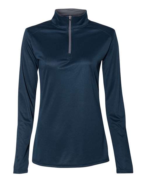 Badger 4130 Women’s B-Core Quarter-Zip Pullover