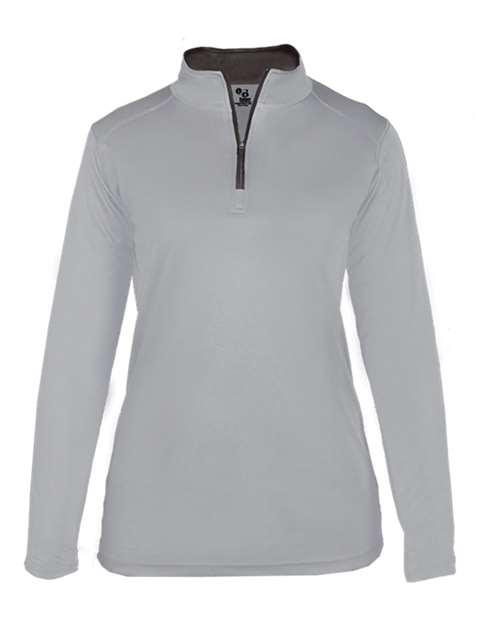 Badger 4130 Women’s B-Core Quarter-Zip Pullover