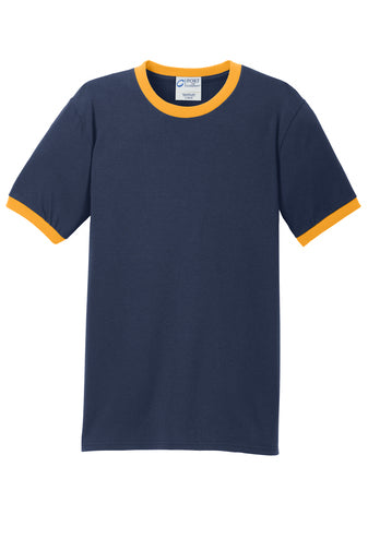 Port & Company PC54R Core Cotton Ringer Tee