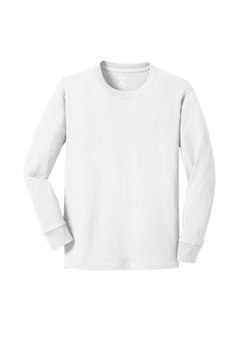 Port & Company PC54YLS Youth Long Sleeve Core Cotton Tee