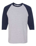 Gildan 5700 Heavy Cotton Raglan Three-Quarter Sleeve T-Shirt