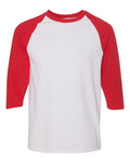 Gildan 5700 Heavy Cotton Raglan Three-Quarter Sleeve T-Shirt