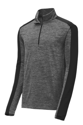 Sport-Tek ST397 PosiCharge Electric Heather Colorblock 1/4-Zip Pullover