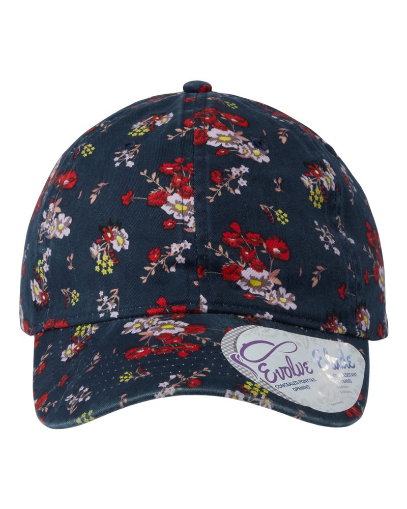 Infinity Her HATTIE Women's Garment-Washed Fashion Print Cap