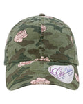 Infinity Her HATTIE Women's Garment-Washed Fashion Print Cap