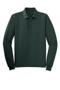 Port Authority 500LS Adult Silk Touch Long Sleeve Polo