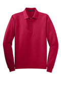 Port Authority 500LS Adult Silk Touch Long Sleeve Polo