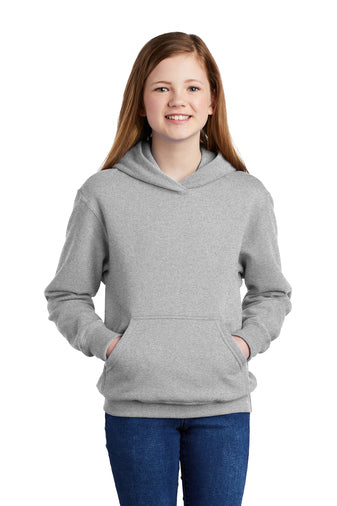 Port & Company PC90YH Youth Core Fleece Pullover Hooded Sweatshirt