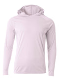 A4 N3409 Cooling Performance Long Sleeve Hooded Tee