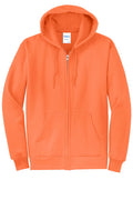 Port & Company PC78ZH Core Fleece Full-Zip Hooded Sweatshirt