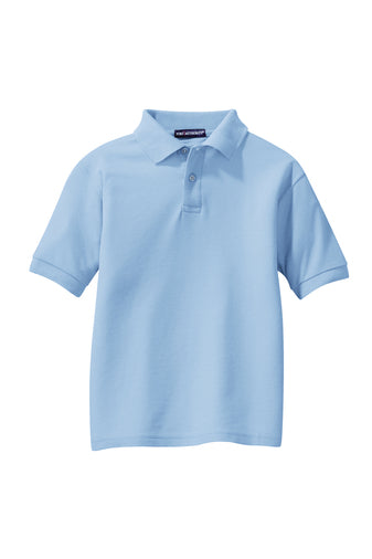 Port Authority Y500 Youth Silk Touch Polo