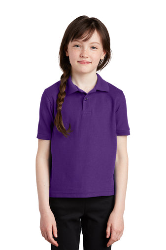 Port Authority Y500 Youth Silk Touch Polo