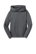 Sport-Tek YST244 Youth Sport-Wick Fleece Hooded Pullover