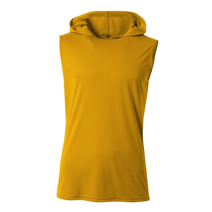 A4 NB3410 Youth Cooling Performance Sleeveless Hooded Tee