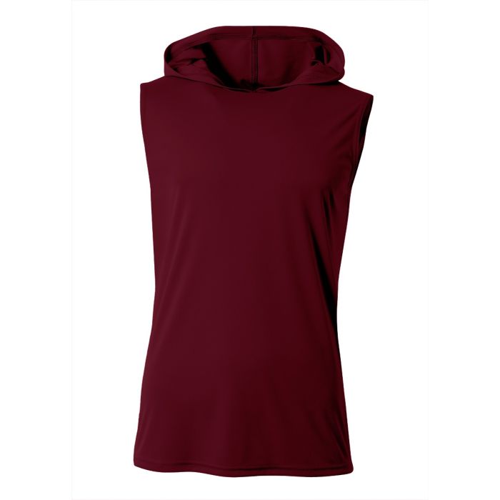 A4 NB3410 Youth Cooling Performance Sleeveless Hooded Tee