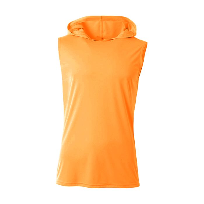 A4 NB3410 Youth Cooling Performance Sleeveless Hooded Tee